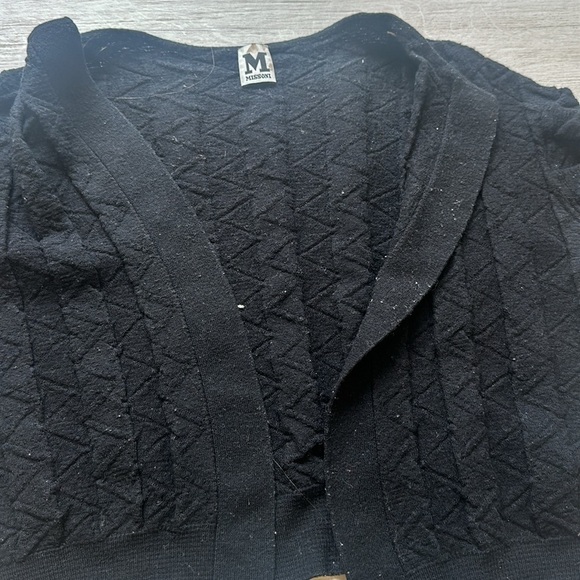 Missoni Women’s Black Cardigan, Size 10- Elegant & Timeless Style! - Picture 3 of 7
